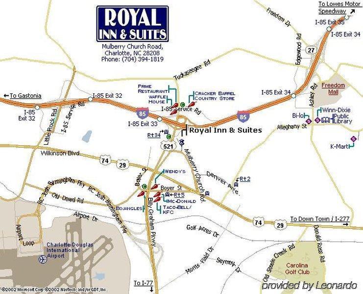 Royal Inn And Suites Charlotte Airport Exteriör bild
